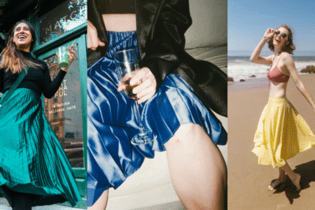 Gonne midi satin: come indossarle e a chi stanno bene?